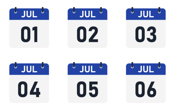 july calendar