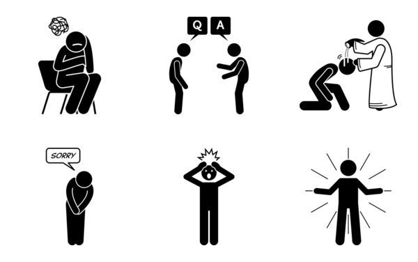 Actions alphabet a set 9 of 14