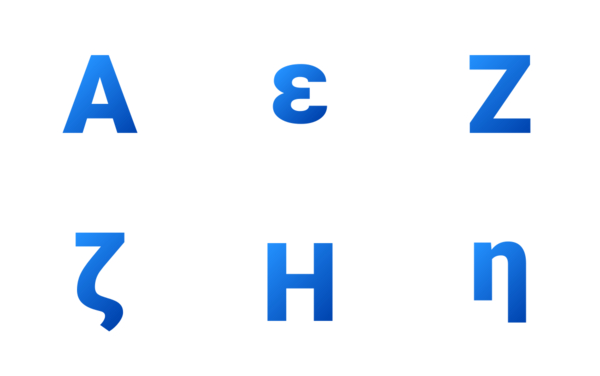 greek alphabets