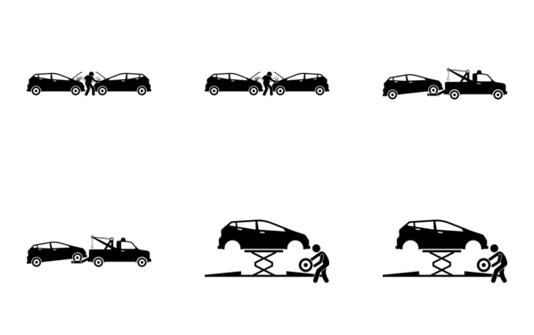 Mechanic car service workshop garage