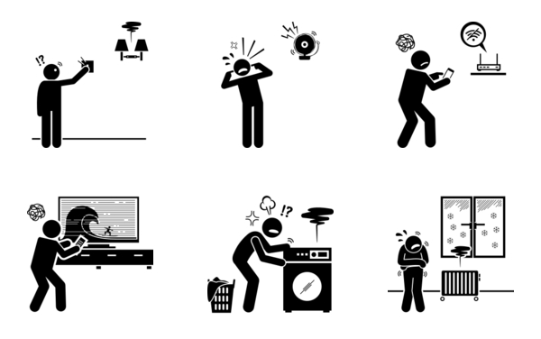 Electrical and electronic home appliances problem issues defects