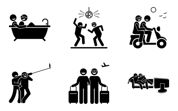 gay couple lifestyle and activities